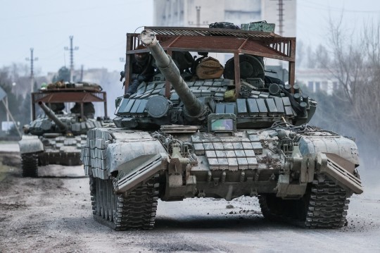 orosz tank