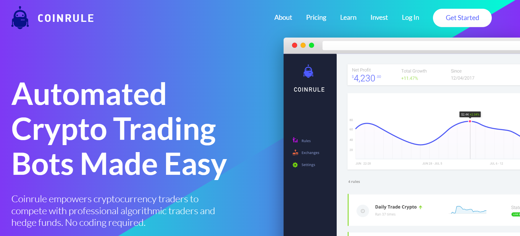 coinrule trading bot