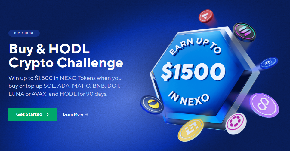 Nexo HODL akció: akár 1500 USD extra hozam 90 nap alatt