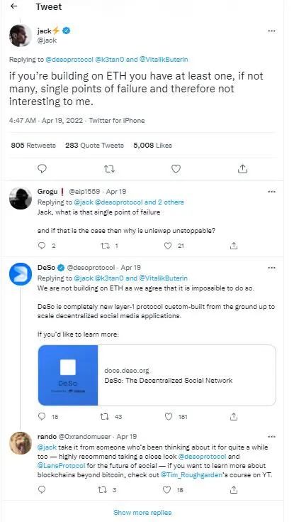 Dorsey Twitter