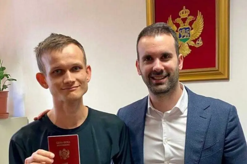 Vitalik Buterin Montenegrótól