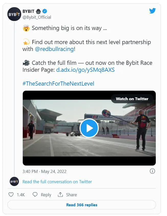 Bybit red bull racing
