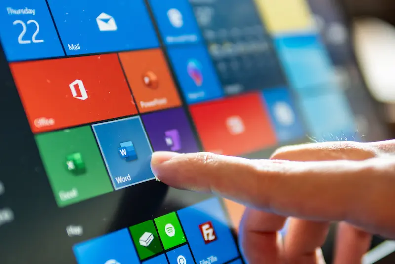 Windows 10 Office programok