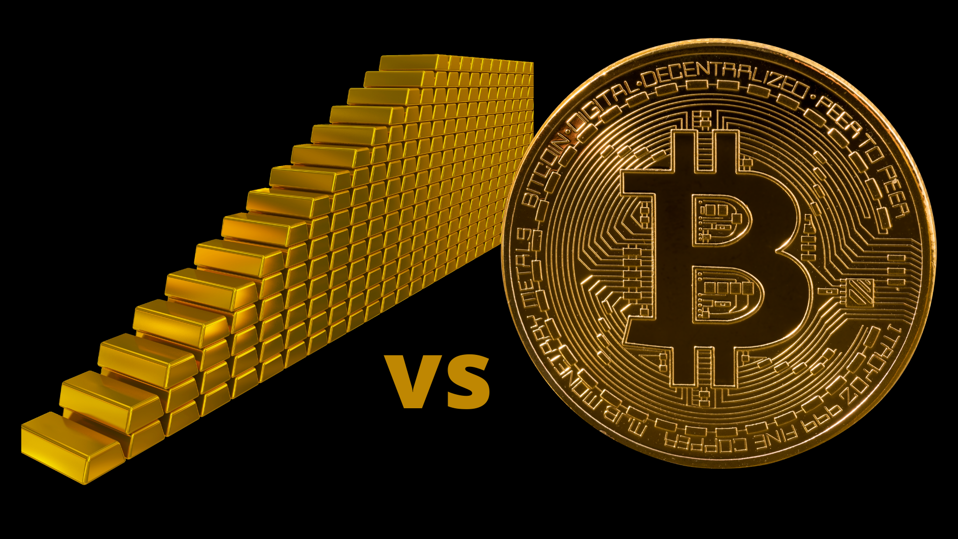 Bitcoin vs gold
