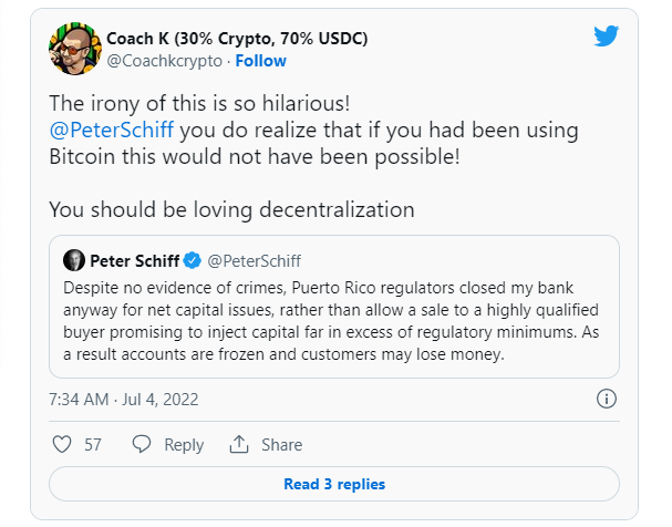 Schiff Tweet