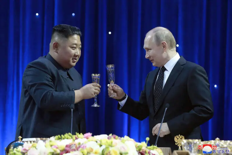 Észak-Korea Putyin