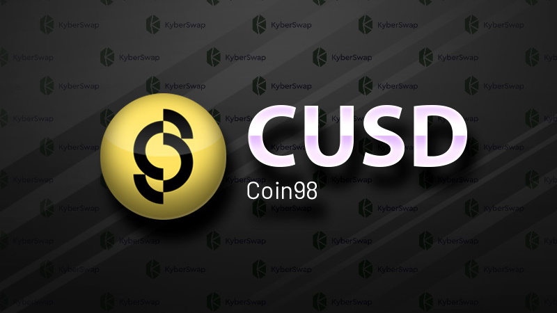 CUSD stabilcoin a Coin98 platfromtól