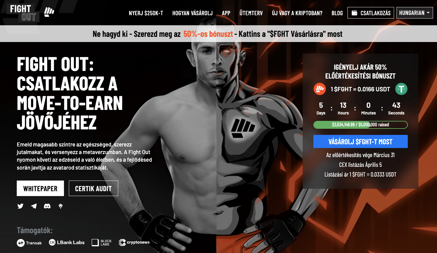 fightout 3 millio merfoldko