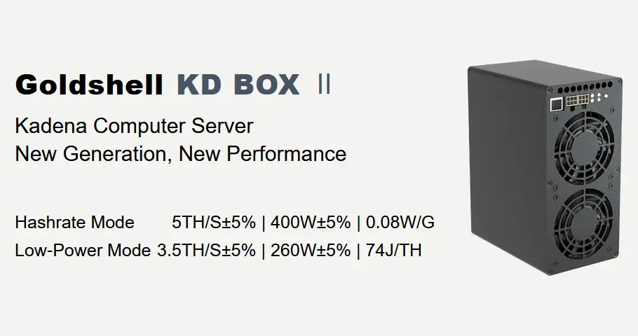 Goldshell KD Box II