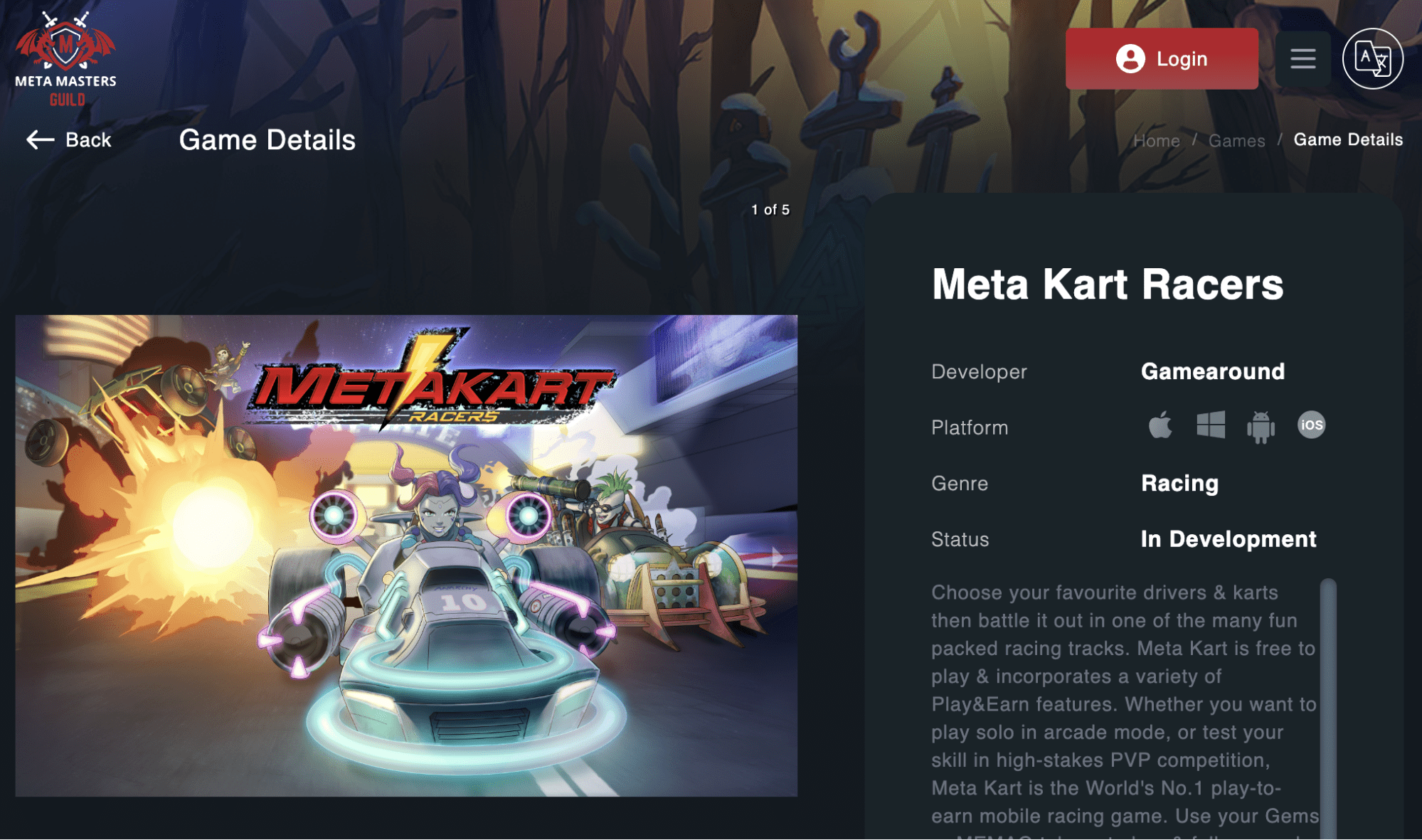 meta masters guild jatek