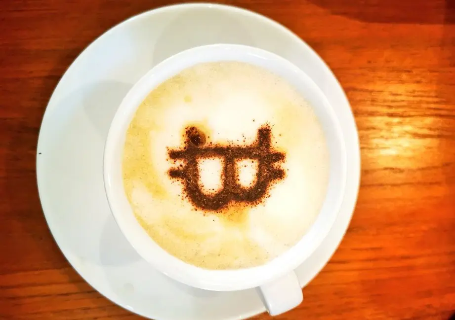 Bitcoin-cappuccino (Hotel Prinzess)