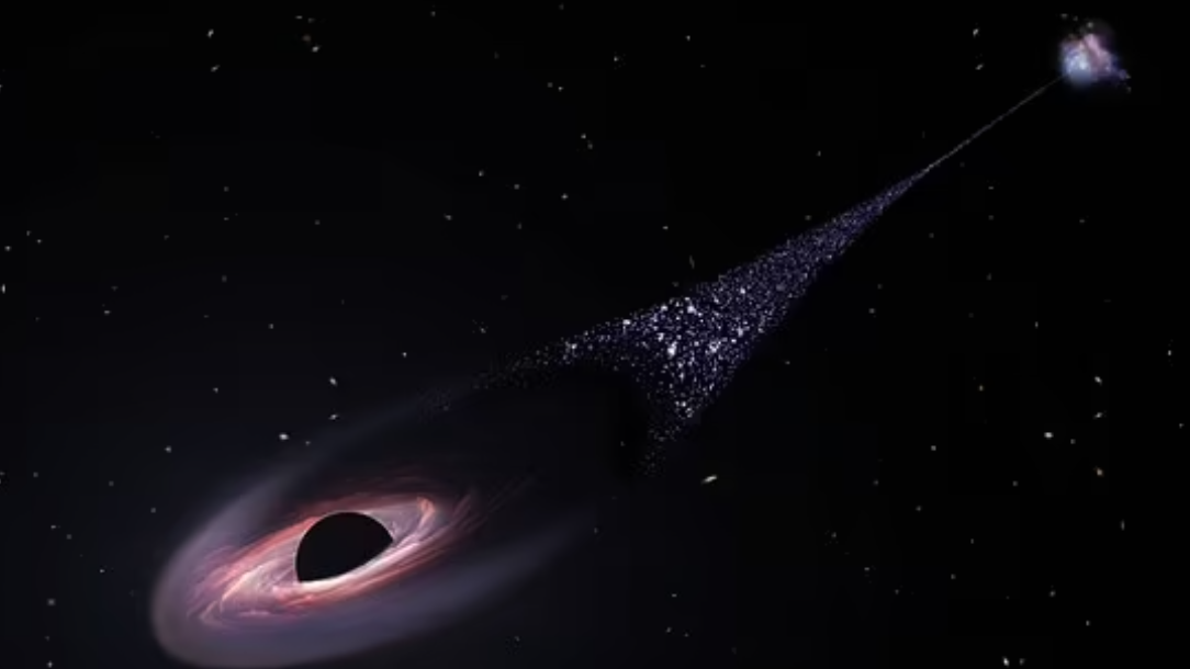 Un agujero negro fuera de control ha sido detectado en el universo