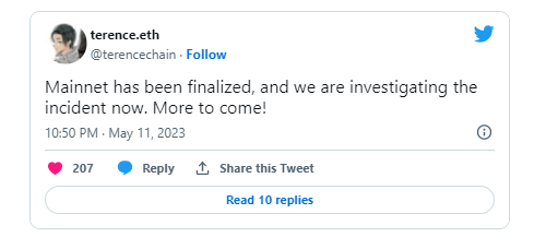 Ethereum kiesés