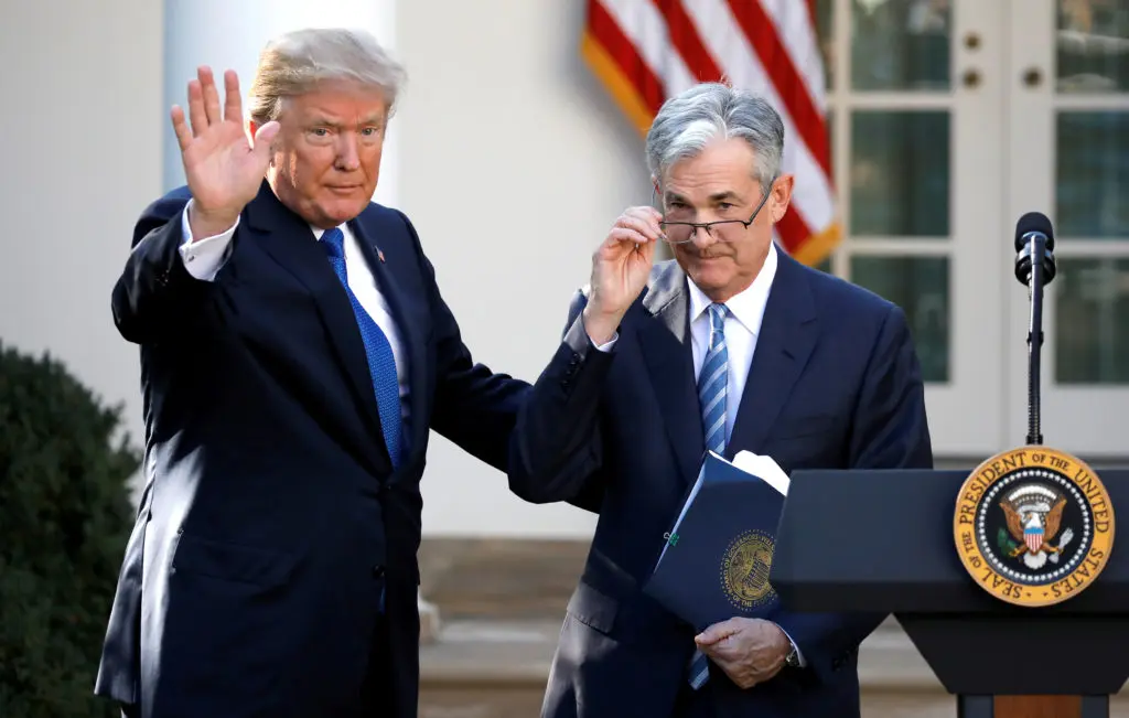 Trump Jerome Powell