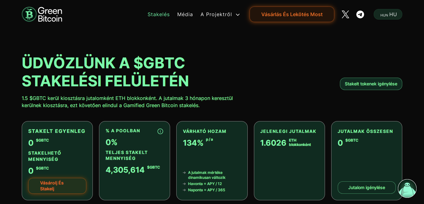 greenbitcoin staking