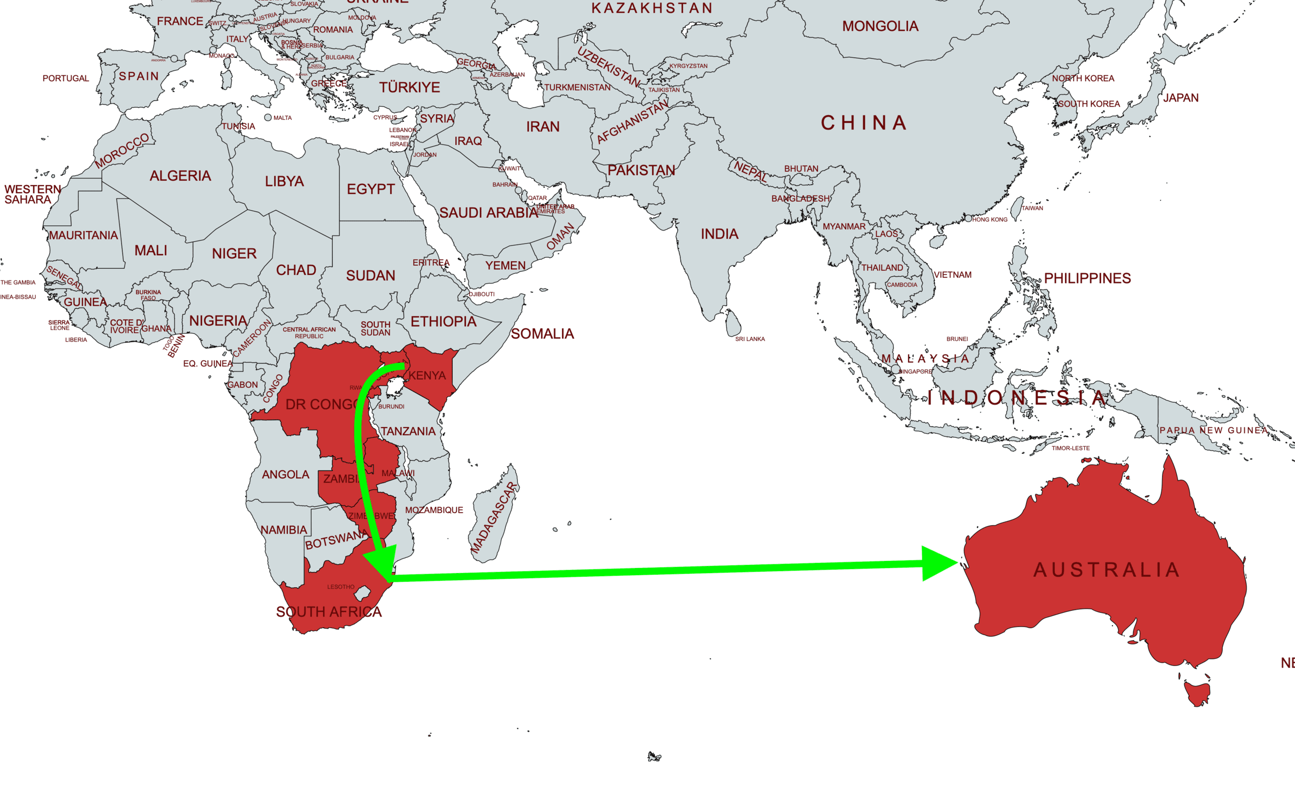 Optikai kábel épülhet Afrika és Ausztrália között