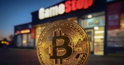 A tőzsdei lázadás után a Bitcoin felé veszi az irányt a GameStop, kiemelt kép