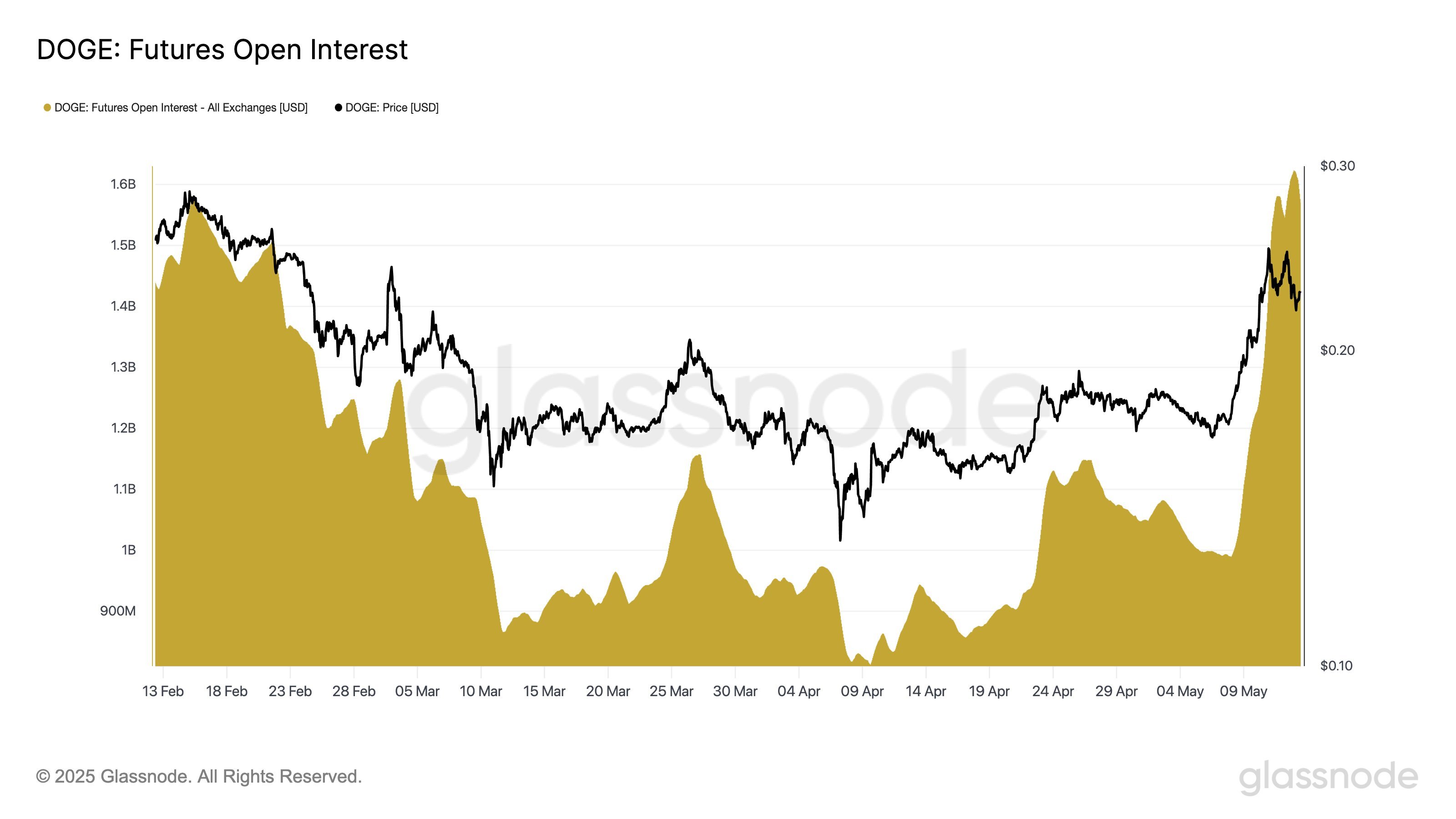 Doge open interest