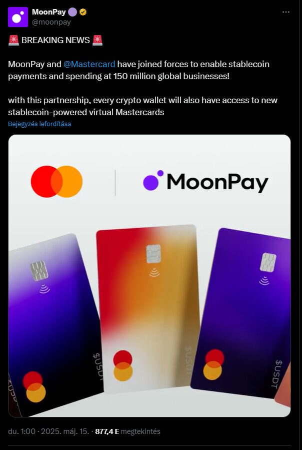Mastercard Moonpay