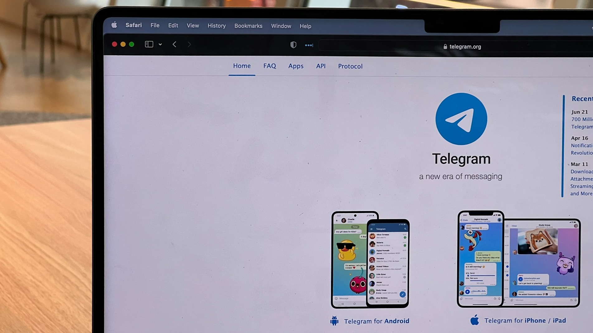 telegram defi alkalmazás