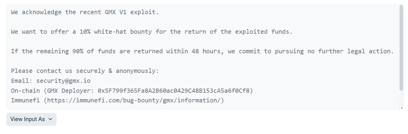 GMX hacker