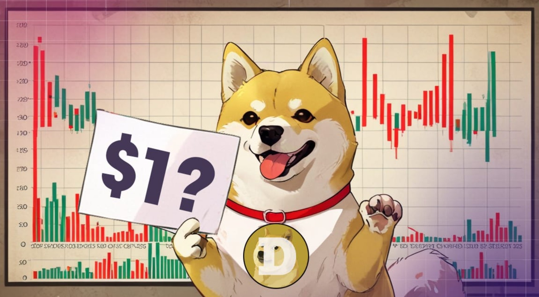 1$ Dogecoin