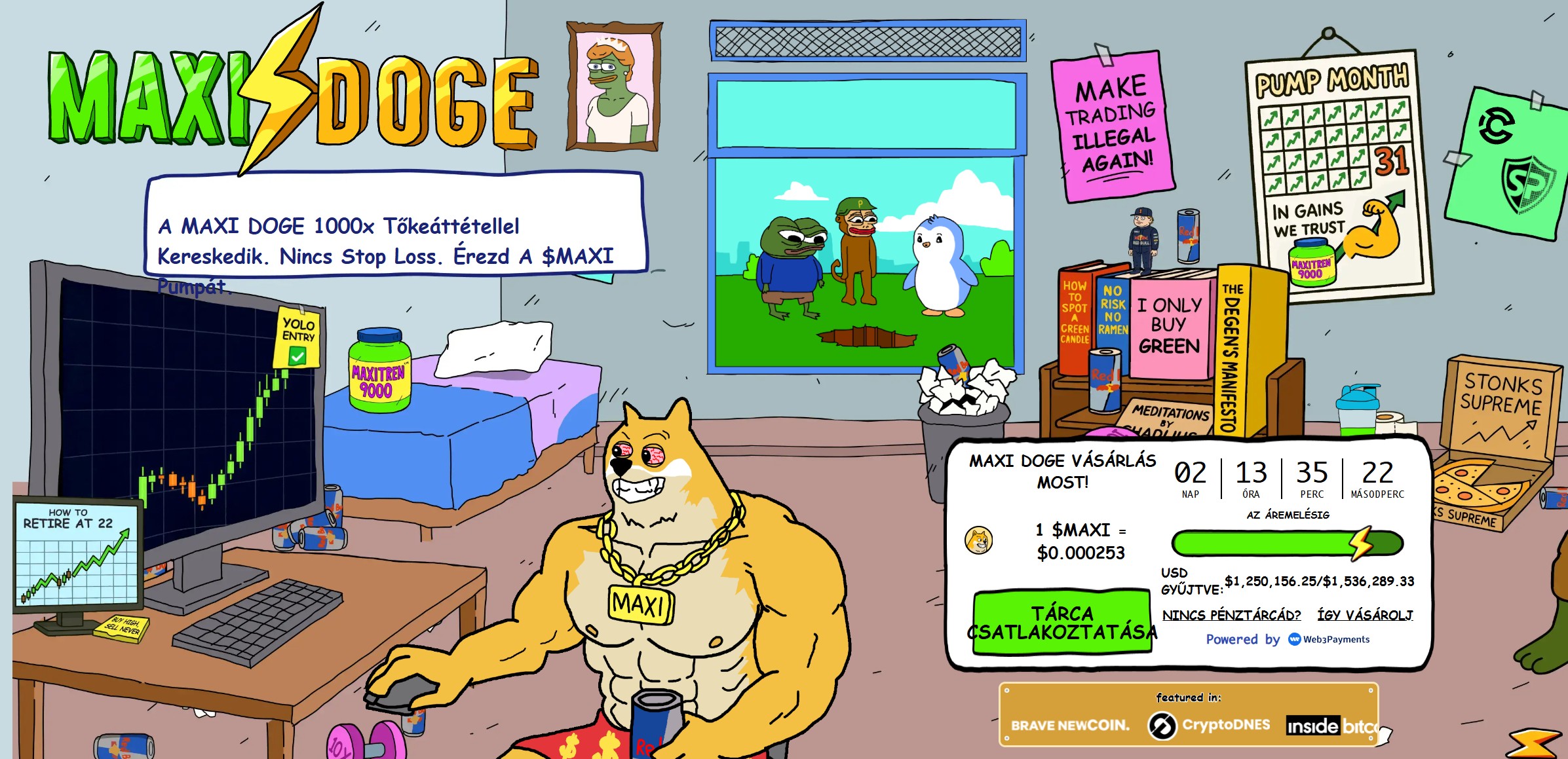 Maxi Doge előértékesítés