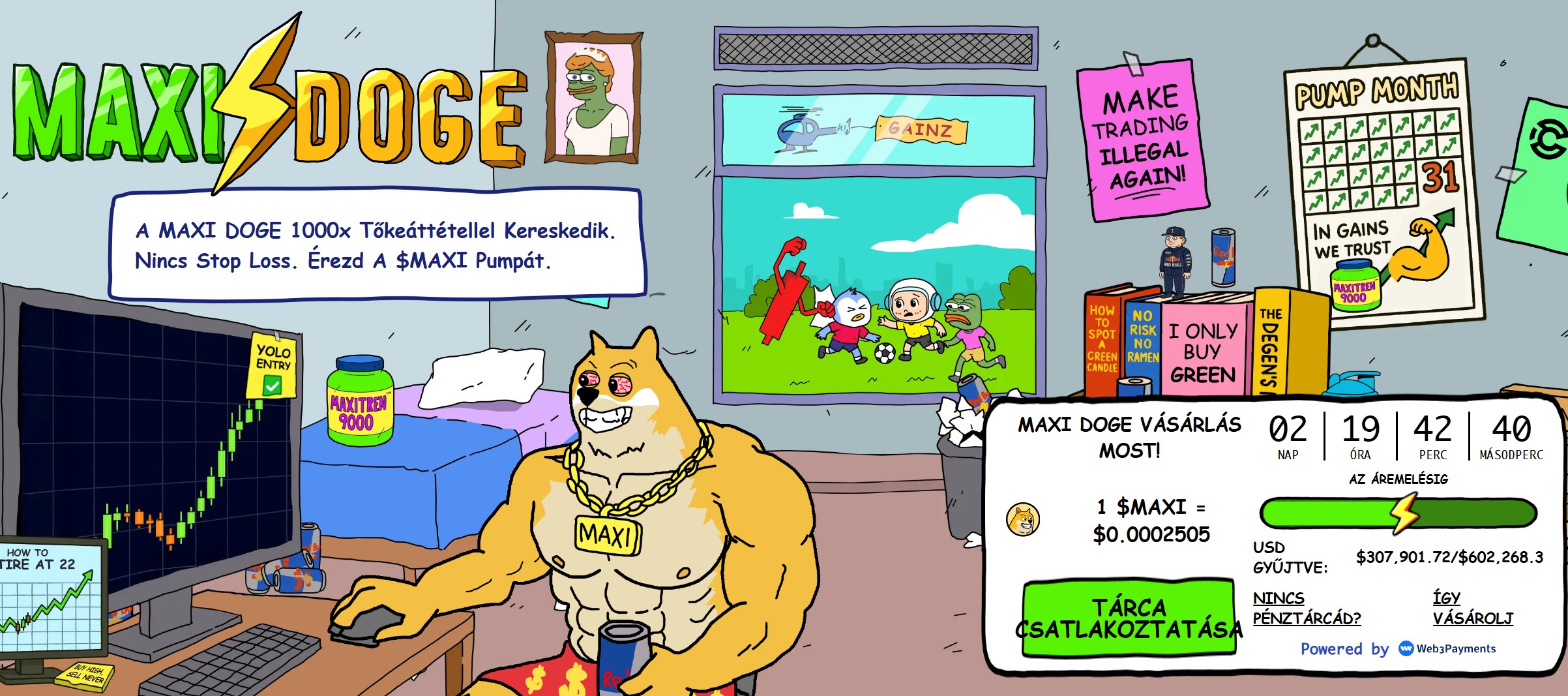 Maxi Doge előértékesítés