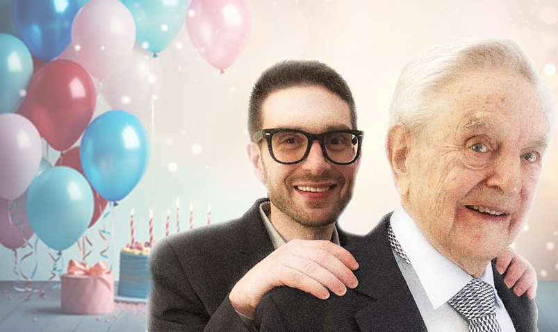Soros György és fia