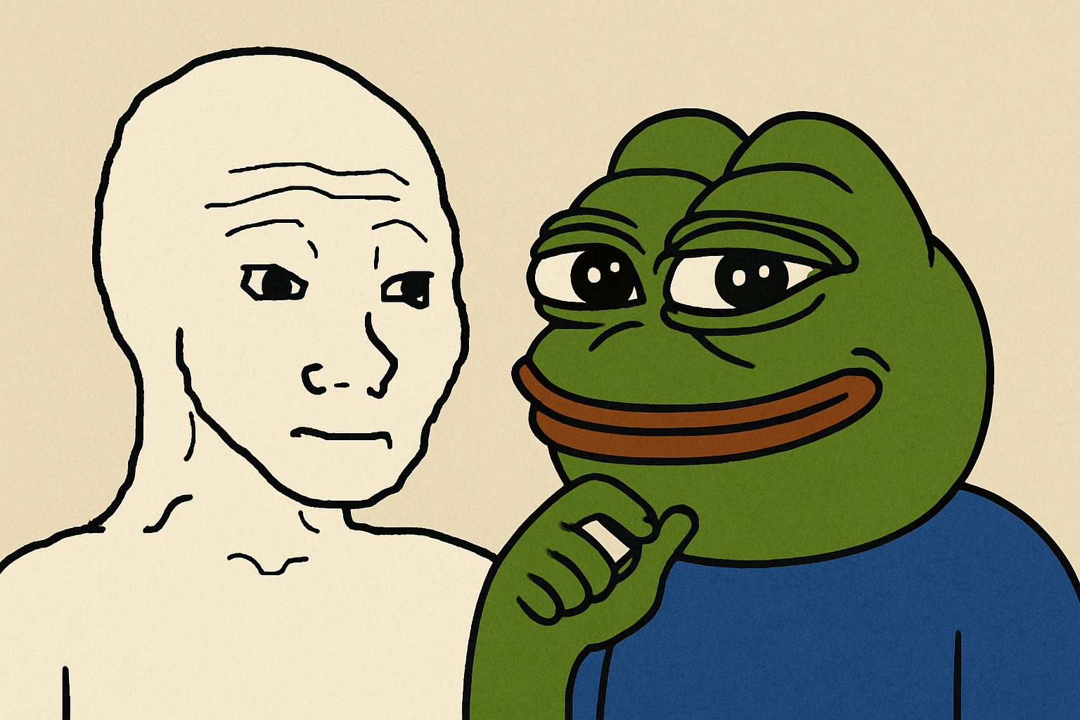Wojak és Pepe