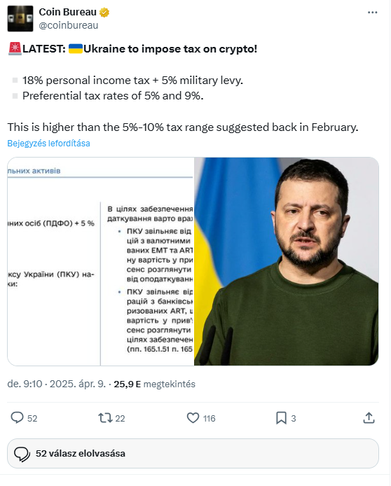 ukrán kriptotörvény
