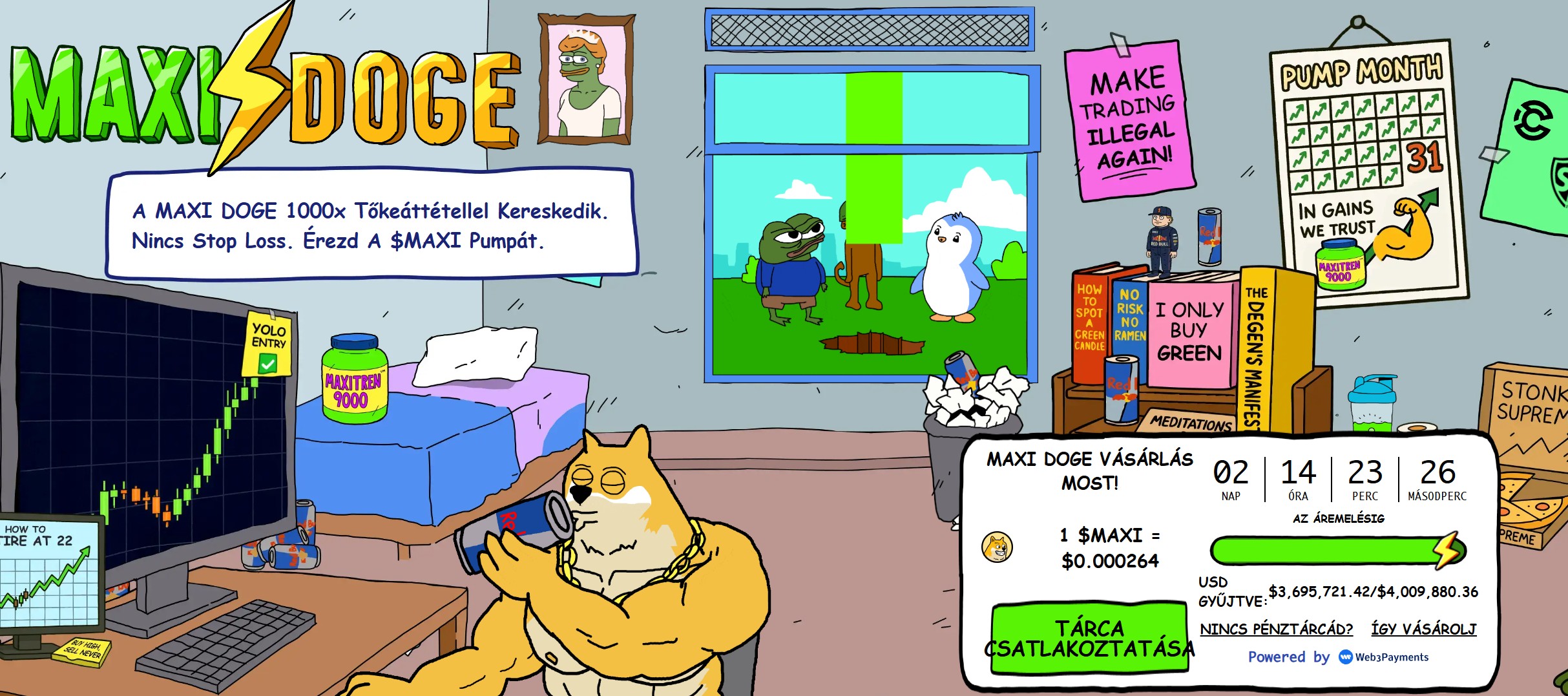Maxi Doge előértékesítés