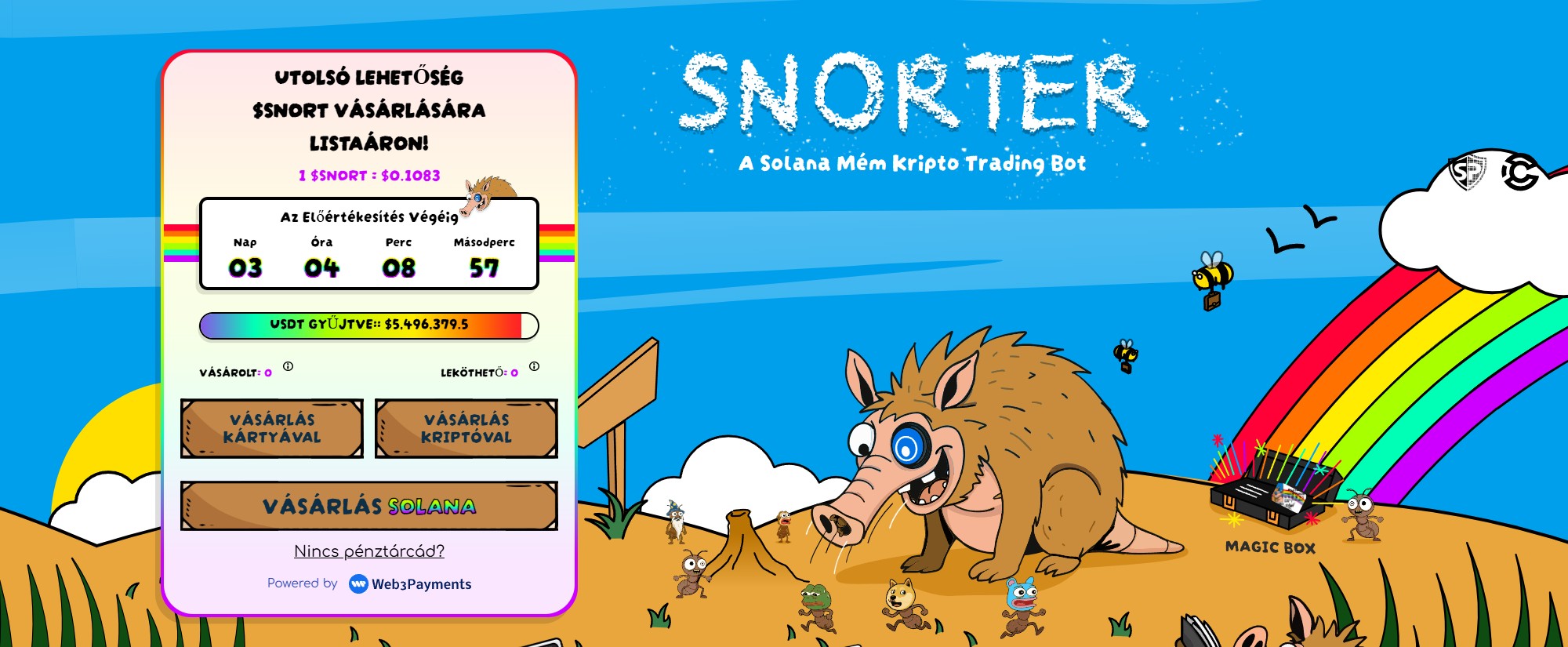 Snorter legjobb altcoinok
