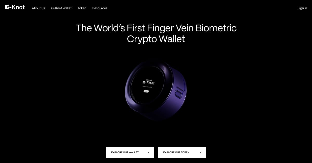 G-Knot hardvertárca