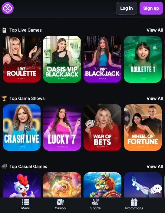 coincasino rulett mobil