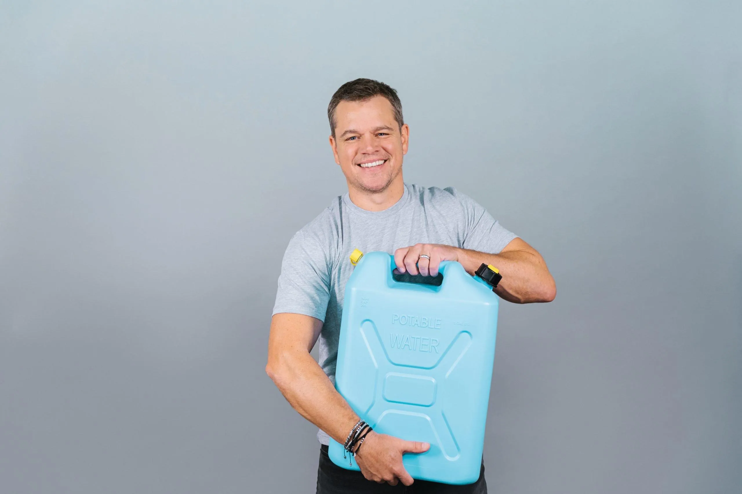Matt Damon water