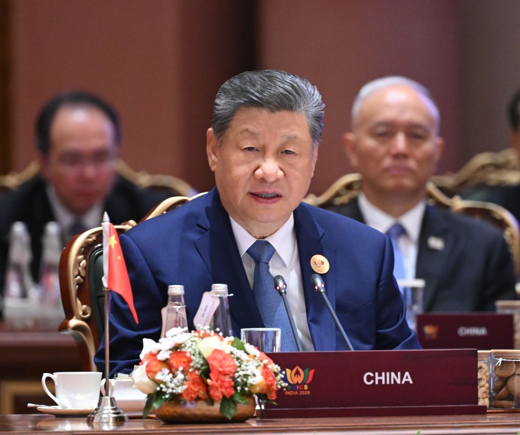 Hszi Csin-ping a BRICS országok 18. találkozóján - Forrás: CRI