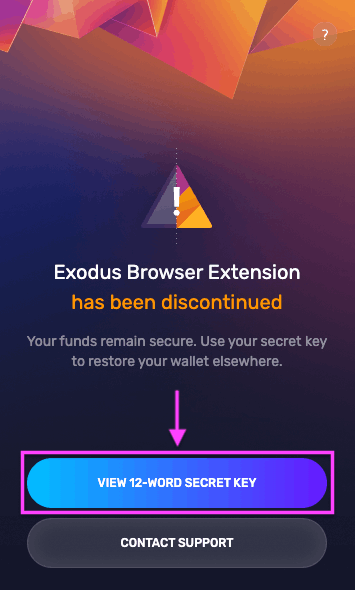 Exodus tárca